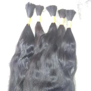 Extensiones de Cabello Virgen Indio Remy de Donante Joven, Ondulado, Más Vendidas, Cabello a Granel, Trama Doble, 100g, de la India - Product Image 1