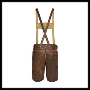 Oktoberfest Bavarian Shorts for Mens and <b>Boys</b> Leather Shorts Distress Leather Traditional <b>German</b> Lederhosen for Oktoberfest 2024 - Product Image 3