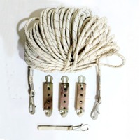 Harnais réglable Assemblage de corde de sauvetage Ceinture de sécurité et accessoires pour les opérations de sauvetage d'avions et d'hélicoptères