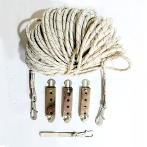 Arnés ajustable Cuerda de rescate Cinturón de seguridad y accesorios para operaciones de rescate de aviones y helicópteros - Product Image 1