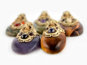 Pendentif en pâte à modeler polymère unisexe fait à la main pierre de céramique pour mariage bijoux pendentifs et breloques à la mode - Product Image 2