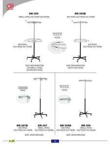 DR-307 soporte de exhibición portátil para dormitorio soporte de suspensión de tela - Product Image 4