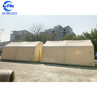 Tente gonflable hermétique de désinfection couvre-chef, d'enfant ou d'hôpital, de chantier, personnalisée, alternative à l'air