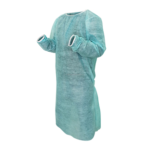 Robe jetable pour patient de Turquie-Stock prêt, expédition immédiate-couleur noire, uniformes d'infirmière fabriqués en Turquie - Product Image 6