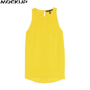 Camiseta Deportiva Personalizada para Mujer, Camiseta de Yoga de Algodón de Alta Calidad con Espalda Descubierta, Fabricante OEM - Product Image 5