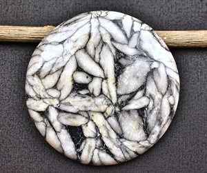 Pinolith Jasper Cabochon อัญมณี Pinolith Cabochons,เครื่องประดับอัญมณีขัดมันสำหรับออกแบบเครื่องประดับ - Product Image 2