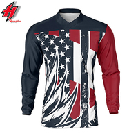 Camiseta de Motocross 2022 MX, Jersey BMX MTB DH, ropa de carreras para Motocross, camisetas de descenso, 360