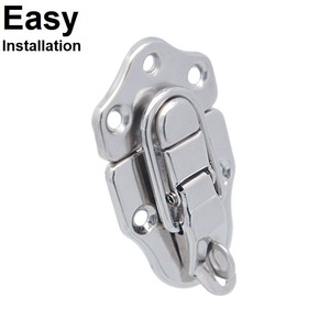hot selling safety HC260 polished nickel paddle lock for new <b>music</b> equipment case hardware high-grade keyless durable locks - Product Image 1