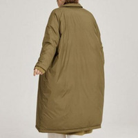 Nouvelle veste bomber d'hiver pour femme, grande taille, à capuche, imperméable, respirante, avec logo frontal, décontractée, rembourrage épais