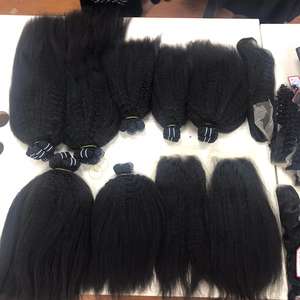 Double Machine Bundles HUMAN HAIR EXTENSION Straight High Quality VIRGIN Remy Vietnamese hair at wholesale price - Product Image 5