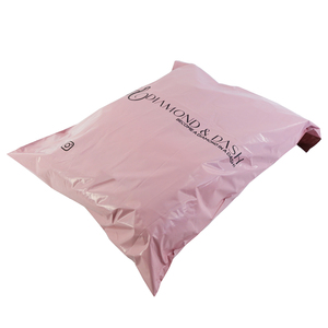 Packaging Bags Custom Printed Logo Biodegradable Clothing Packaging Postal Pink Mailing Bags