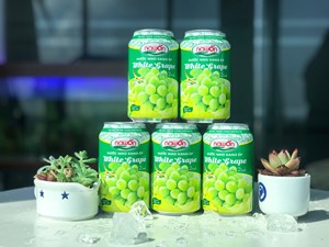 NAWON น้ำองุ่นแดงสดบรรจุกระป๋อง,เครื่องดื่มน้ำผลไม้องุ่น500มล. - Product Image 6