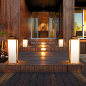 ตกแต่งโคมไฟไม้สักด้วยมือ3ขนาดจากไม้เนื้อแข็ง - Product Image 2