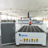 4.5kw broche de refroidissement de l'air 3 axes cnc machine à bois pour le travail du bois