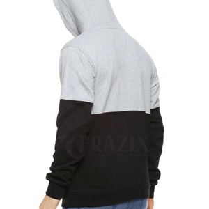 Sweat-shirts à capuche pour hommes de haute qualité, personnalisés avec logo, doublés, imperméables, respirants, en coton/polyester, prix bas, fabriqués au Pakistan, pour l'hiver - Product Image 3