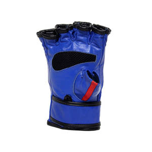 Venta al por mayor de guantes de boxeo MMA de medio Dedo de diseño personalizado logotipo personalizado guantes MMA de su propio diseño - Product Image 5