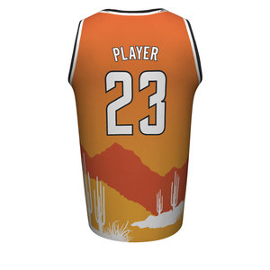 Endeavour-Camiseta y pantalones cortos de baloncesto, prenda personalizada con sublimación completa, Océano, Unisex, OEM - Product Image 3