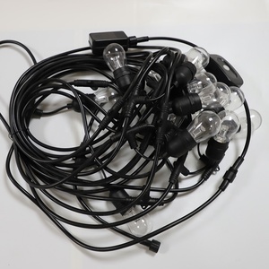 Chất lượng cao 48ft RGB ngoài trời không thấm nước <span class=keywords><strong>LED</strong></span> Festoon chuỗi đèn cổ điển Patio toàn cầu cho Giáng sinh bên trang trí Bistro - Product Image 5