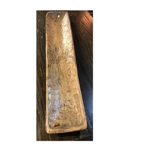 Bol à pâte en bois 100% naturel avec poignée pour servir, style acacia, saladier pour la cuisine, en vente - Product Image 3