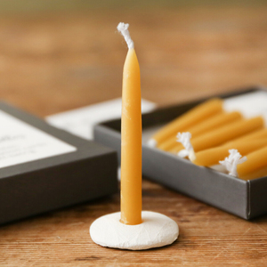 Mini cire d'abeille détente vingt minutes moment pleine conscience ensemble de bougies en cire d'abeille - Product Image 2
