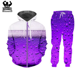 Nueva temporada, chándal de patrón sublimado personalizado, Diseña tu propio chándal de sublimación para hombres, venta al por mayor - Product Image 5