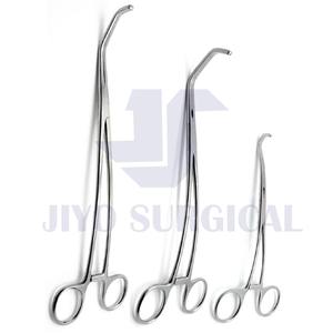 Jiyo อุปกรณ์ผ่าตัดผลิตชั้นนำ satinsky cooley debakey คีมสำหรับสัตวแพทย์เครื่องผลิตด้วยมือทำจากสเตนเลสมาตรฐานสูง - Product Image 4