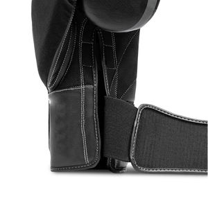 Guantes de Boxeo Personalizados, Fábrica de Pakistán, Venta al por Mayor, Guantes de Boxeo Negros Estampados de Diseño para Adultos, Cuero Genuino de Alta Calidad - Product Image 3