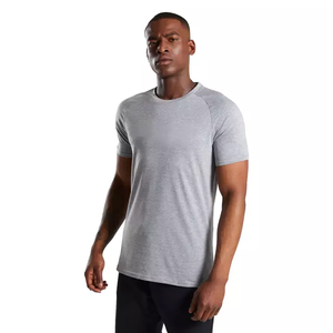 Camiseta personalizada para hombre 100% algodón Jersey transpirable talla grande diseño lavado técnica - Product Image 3