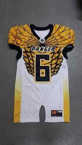 ชุดยูนิฟอร์มอเมริกันฟุตบอลคุณภาพสูง 100% โพลีเอสเตอร์ สำหรับผู้ใหญ่ ป้องกันรังสียูวี แห้งเร็ว ระบายอากาศได้ดี ไซส์พลัส รับสั่งทำชุดทีมแบบเรียบง่าย - Product Image 2