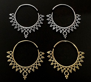 2022ขายดีที่สุดต่างหูห่วงทองและเงินน้ำหนักเบาสบายดีไซน์ใหม่สำหรับผู้หญิง-ไอเดียของขวัญที่สมบูรณ์แบบ - Product Image 3