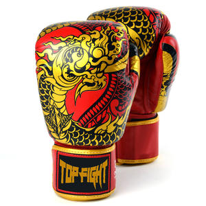 Kickboxing Punzonado Guantes de boxeo pesados Bolsa Guante Cuero Sparring Artes marciales Entrenamiento Guantes DE BOXEO - Product Image 2