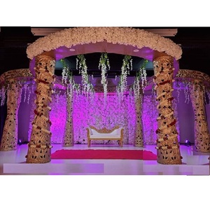 Mandados de boda de fibra tallada para interiores, conjunto de mandril de boda para interiores, envío exclusivo, nuevo diseñador - Product Image 1