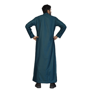 De alta calidad de algodón hombres islámicos traje de los hombres de la Arabia Saudita diseño largo Thobe ropa musulmana Jubbah hombres Thobe /Thawb - Product Image 2