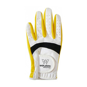 Cabretta-guantes de Golf de cuero sintético, guantes de mano derecha, de alta calidad, personalizados - Product Image 1