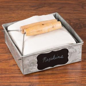 Sleek Napkin Holder Storage Box New Designs Hot Selling Creative Home Hotel Restaurant Made in India Commercial Buyers Best - Product Image 3