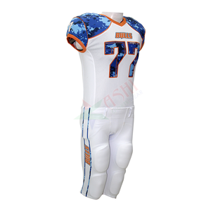 2022 uniforme de Football américain personnalisé 100% Polyester respirant de haute qualité nouveau Design disponibilité en gros - Product Image 3