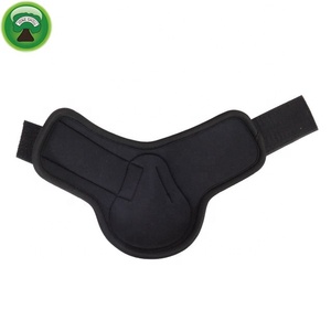 Bottes de brossage pour chevaux doublées en cuir marron polaire sport - Product Image 6