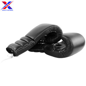 Gants de boxe en cuir PU de haute qualité en gros Gants de boxe en cuir véritable avec logo personnalisé pour la vente en ligne - Product Image 5