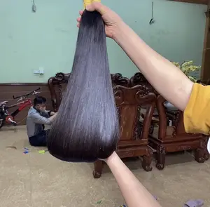 베트남 수출 제품 베트남 사람의 모발 Alibaba 도매 가격 처녀 Remy 머리