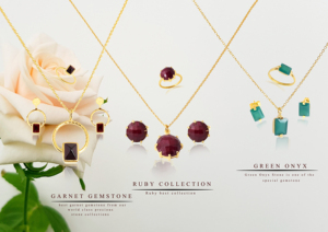 Plata de Ley 92.5% con chapado en oro con piedras preciosas - Product Image 3