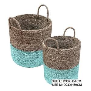 CESTA DE BAMBÚ Y RATÁN ECOLÓGICO DE VIETNAM-MEJOR PRECIO 2024 - Product Image 3