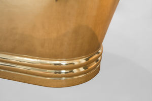 รองเท้าแตะคู่ทำจากทองแดงบริสุทธิ์ทำมือสำหรับวิลล่าสุดหรูขายส่งราคาอุปกรณ์ห้องน้ำ - Product Image 6