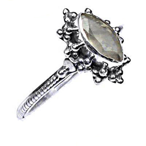 New Ethnic Designer 925 Solid Sterling Silver Overlay Fine Jewelry Rose <b>Quartz</b> Handmade Designer <b>Ring</b> - Product Image 2