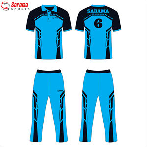 Ropa deportiva de nuevo estilo, uniformes de cricket, trajes de cricket sublimados personalizados con logotipo y nombre de equipo personalizados - Product Image 1