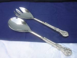 Juego de Cubiertos de Acero Inoxidable, Juego de Cubiertos Decorativos Hechos a Mano de Estilo Indio, Juego de Cubiertos de Acero Inoxidable con Pulido Brillante/Níquel - Product Image 4