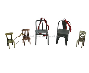 METAL SMALL TRUMPET LEAF TREE <b>SNOWFLAKE</b> ASSORTED HOT SELLING CHRISTMAS HANGING ORNAMENT SET - Product Image 5