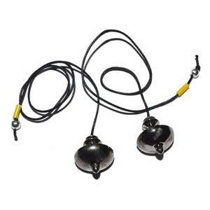 Péndulos pequeños de Metal Isis con cadena de Chakra, color negro - Product Image 1