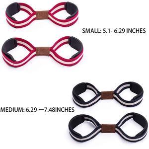 2025 figura personalizada 8 correas de elevación para levantamiento de pesas gimnasio Fitness Barbell Pullup correas Deadlift figura 8 correas de elevación de bucle - Product Image 3