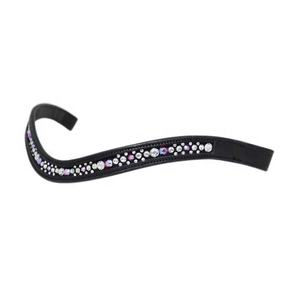 Canal Vacío Caballo Redondo Browbands Cuero - Product Image 1