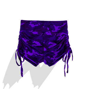 Pantalones cortos con cordones de sublimación para mujer, nuevo diseño - Product Image 1